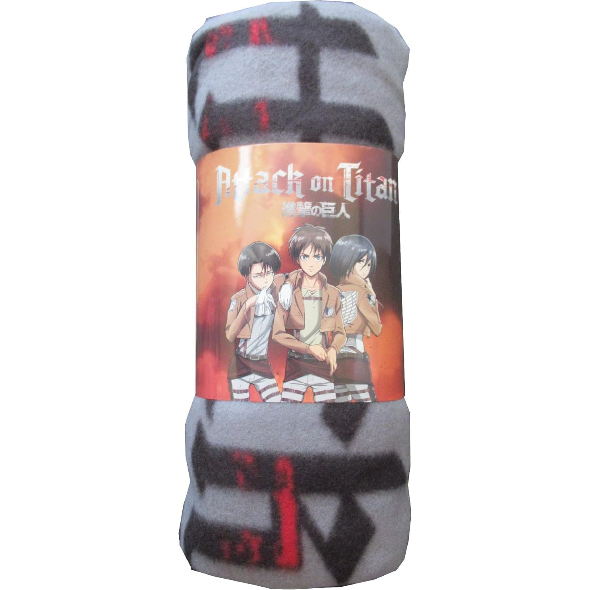 Attack on Titan Decke 130 x 170 cm Kuscheldecke weich Wohndecke
