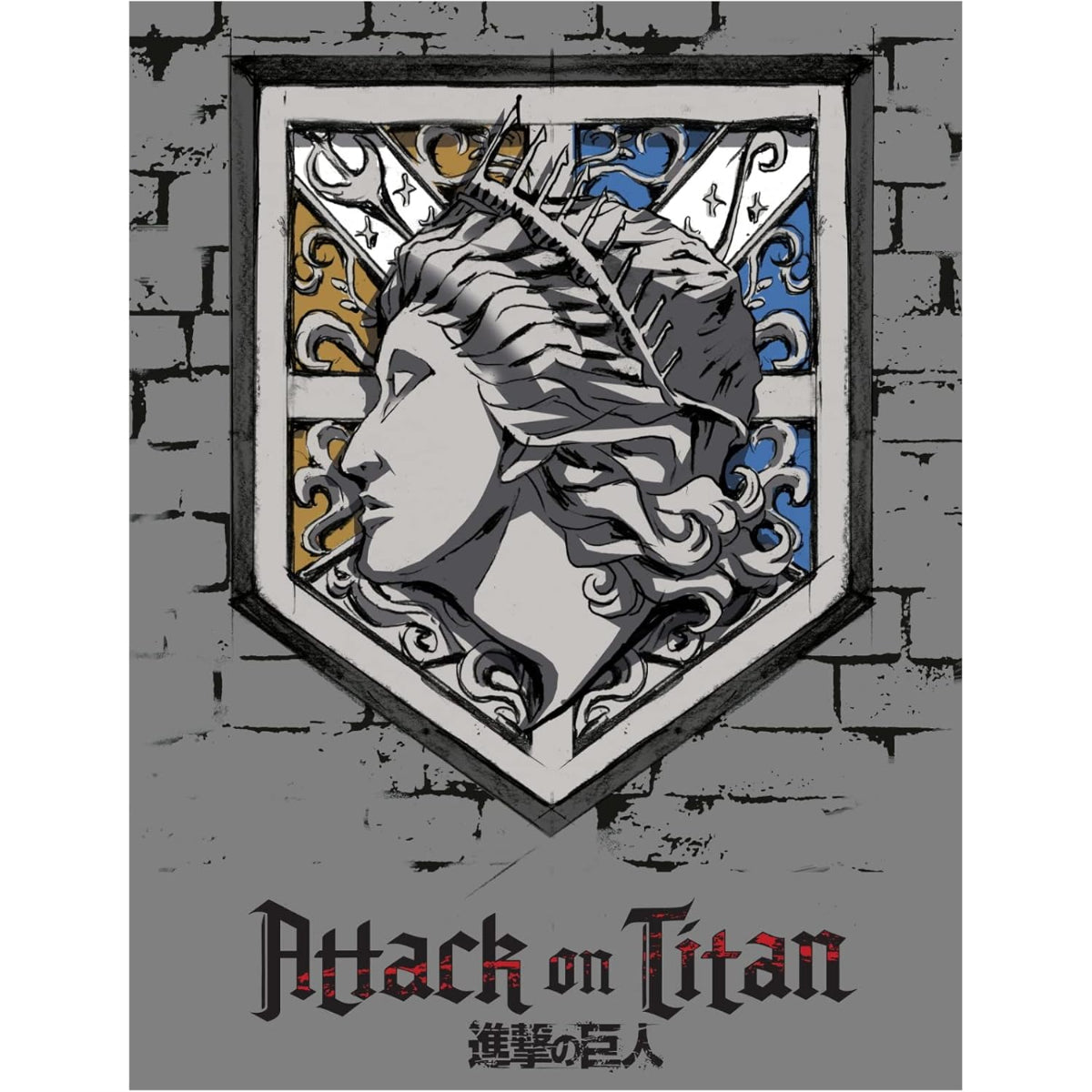 Attack on Titan Decke 130 x 170 cm Kuscheldecke weich Wohndecke