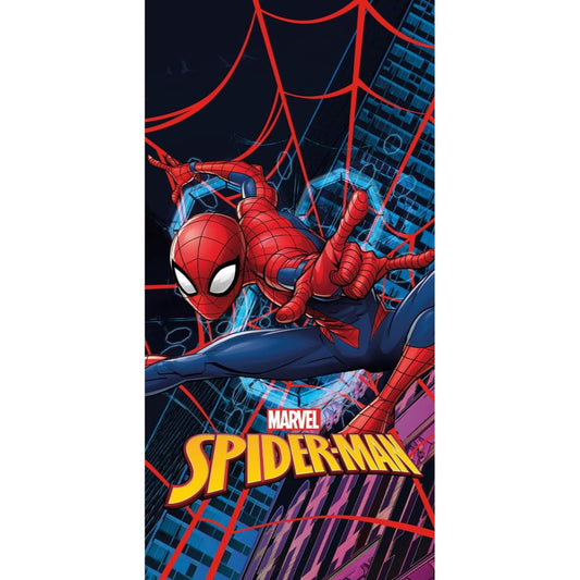 Spiderman Handtuch 70x140 cm Baumwolle weich Badetuch saugfähig Duschtuch