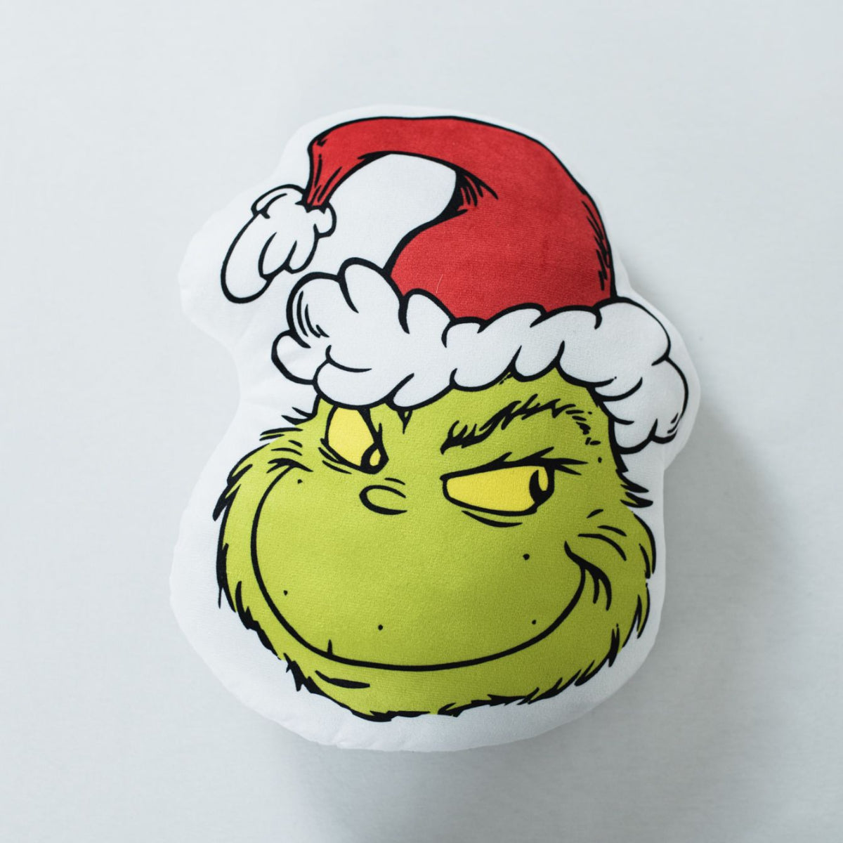 The Grinch Formkissen Dekokissen Kuschelkissen aus Polarfleece mit Charakter Design