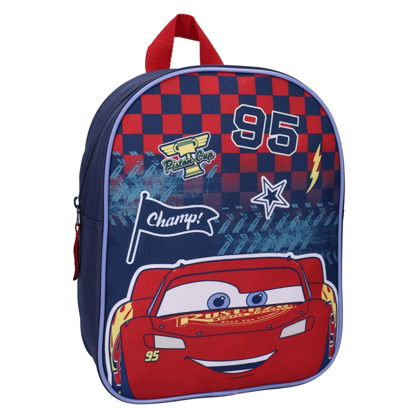 Disney Cars Kinder Rucksack Blau für Kita Schule Freizeit und unterwegs