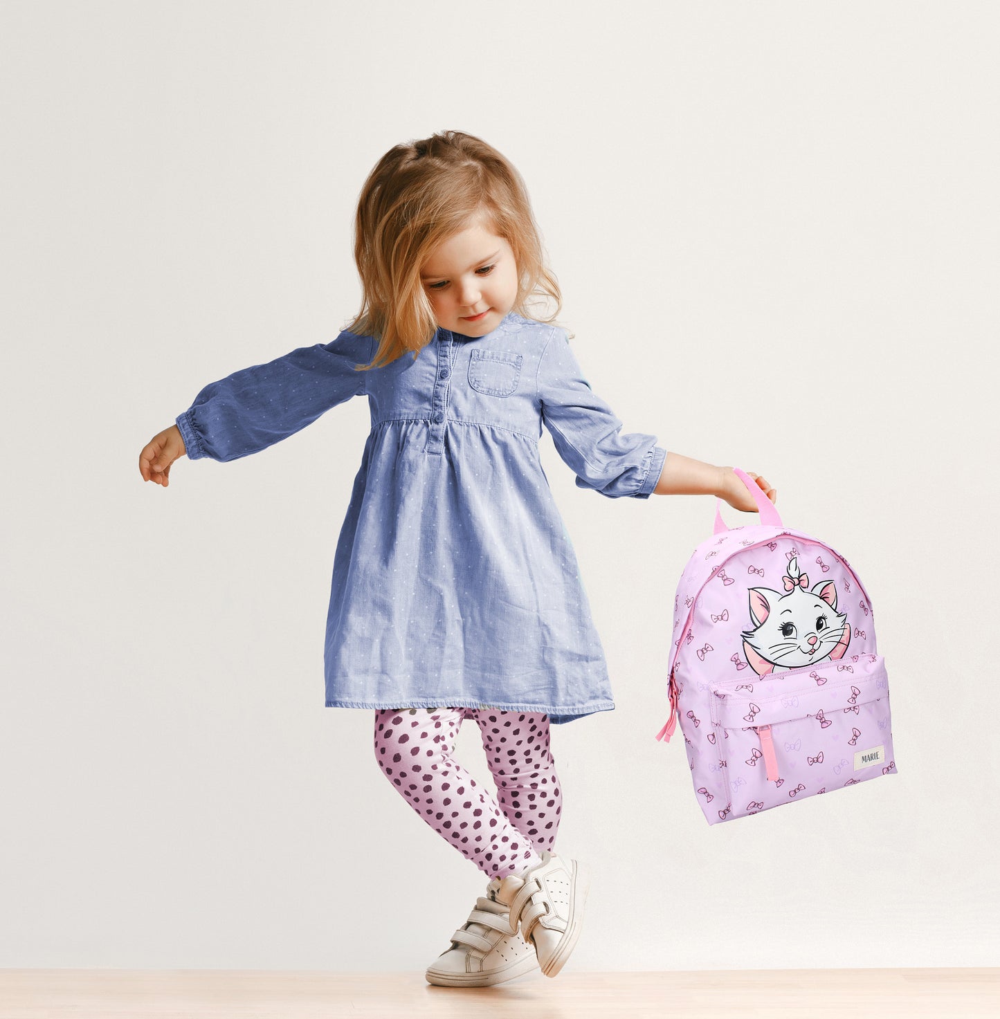 Disney Marie Rucksack – Schultasche Gepolsterter Rücken für Komfort