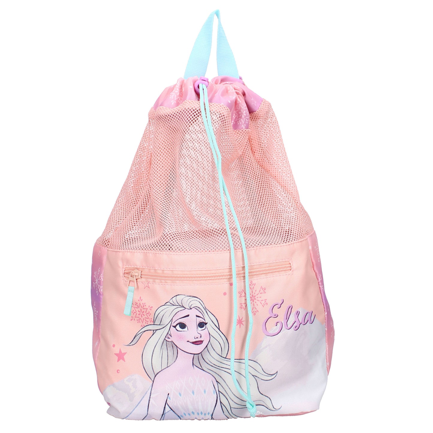 Disney Frozen II Sportbeutel „It’s All Magic“ Turnbeutel mit Elsa-Aufdruck