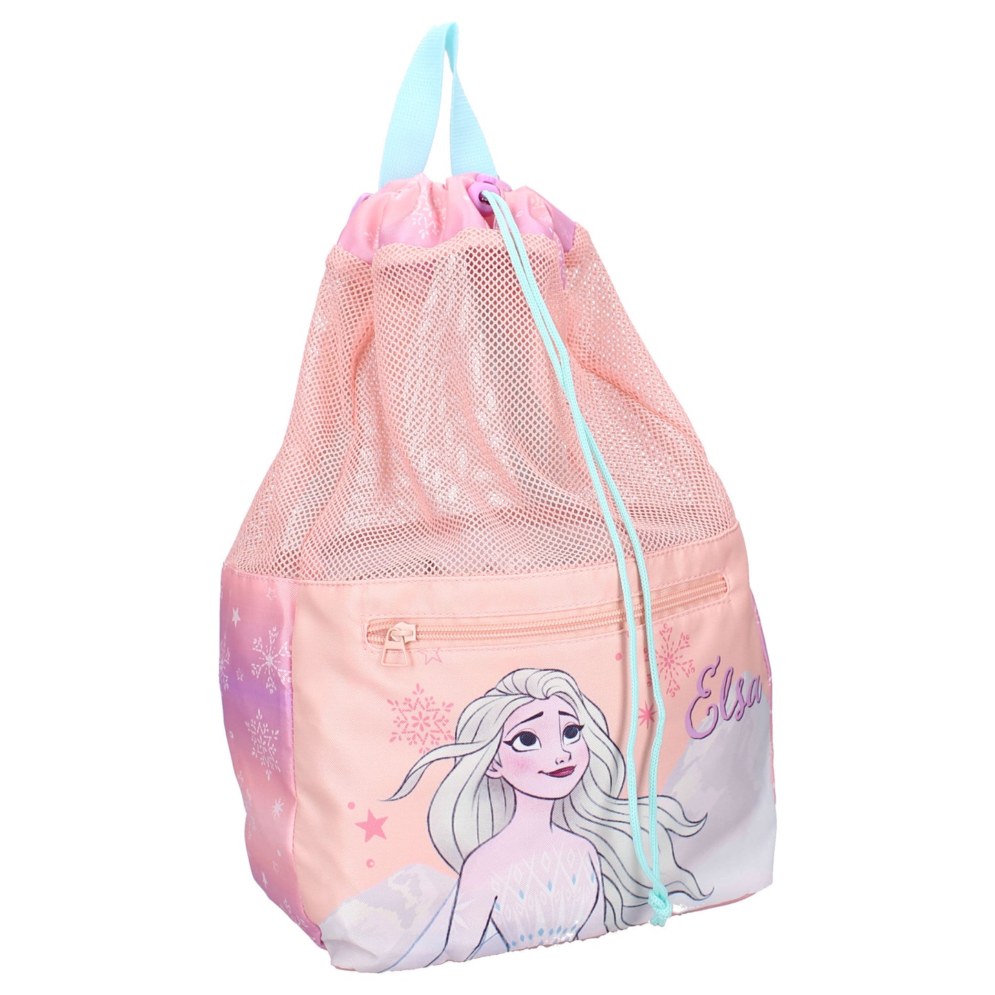 Disney Frozen II Sportbeutel „It’s All Magic“ Turnbeutel mit Elsa-Aufdruck