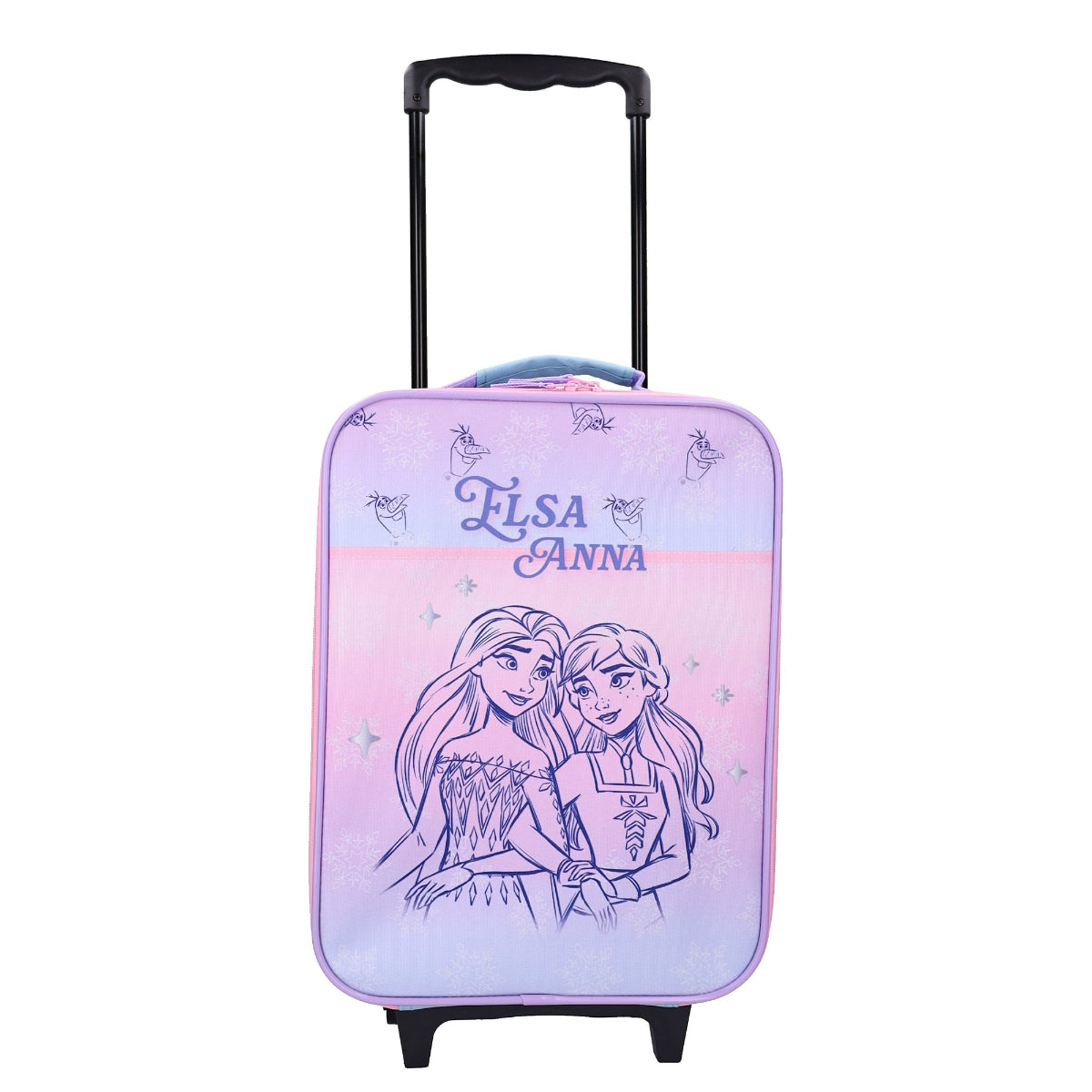 Disney Elsa & Anna Kinderkoffer Trolley mit 2 Rollen und geräumigem Hauptfach