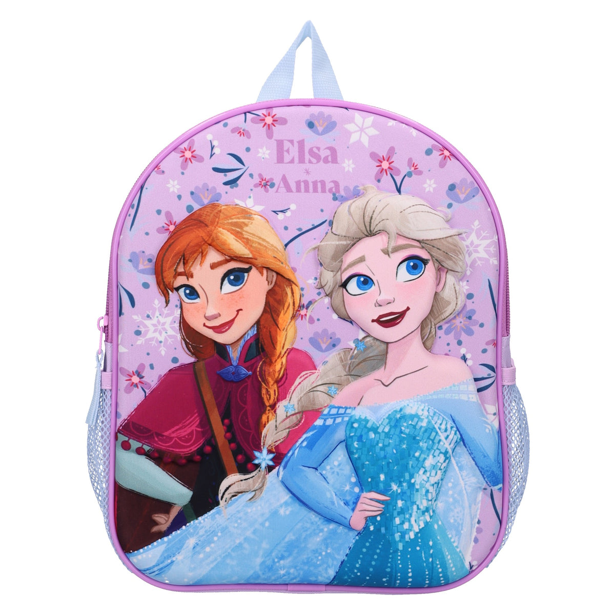 Disney Frozen II You're Snow Cool Kinder Rucksack 3D 9,2 L mit Seitenfächern für Kita und Schule