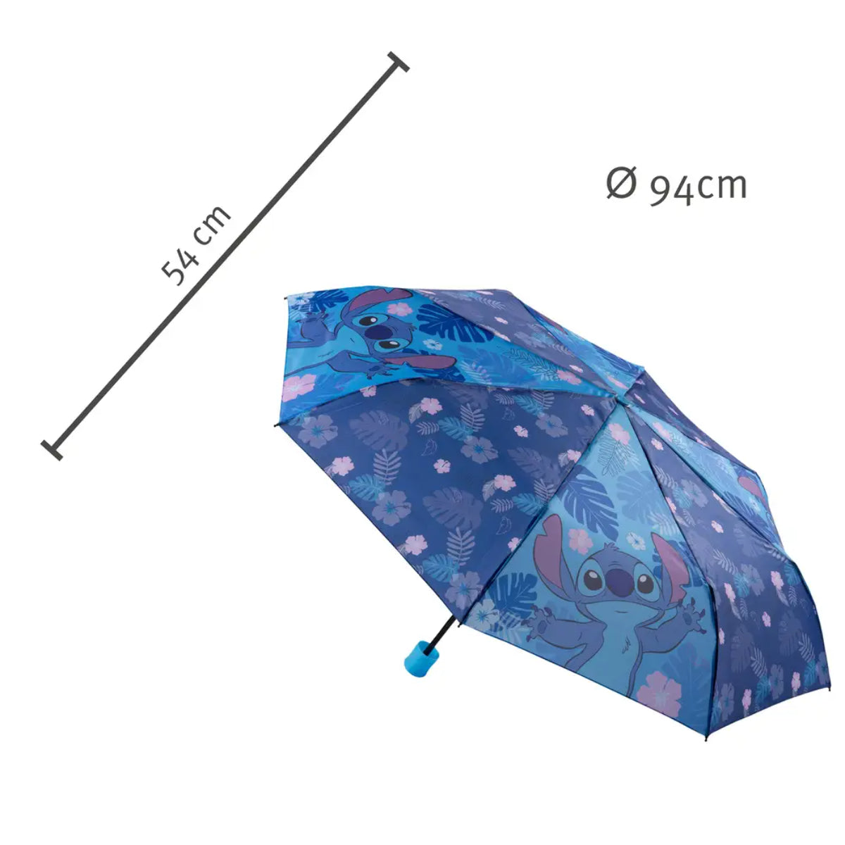 Disney Lilo Stitch 94 cm breit Kinder Schirm Regenschirm für Alltag und Freizeit