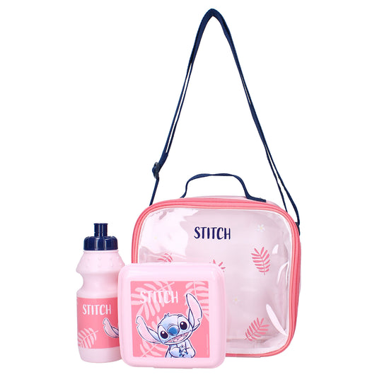 Stitch Lunchtasche Set – 2er Set Lunchbag mit "Squeeze The Day" Design