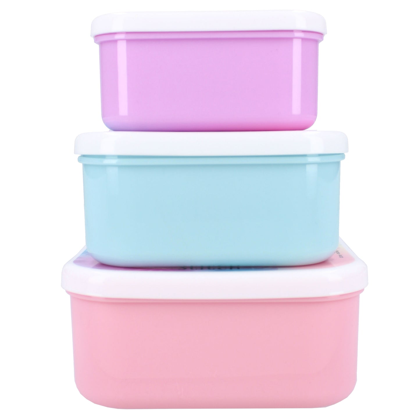 Disney Stitch Brotdose Snackbox 3-in-1 Set mit stapelbaren Behältern