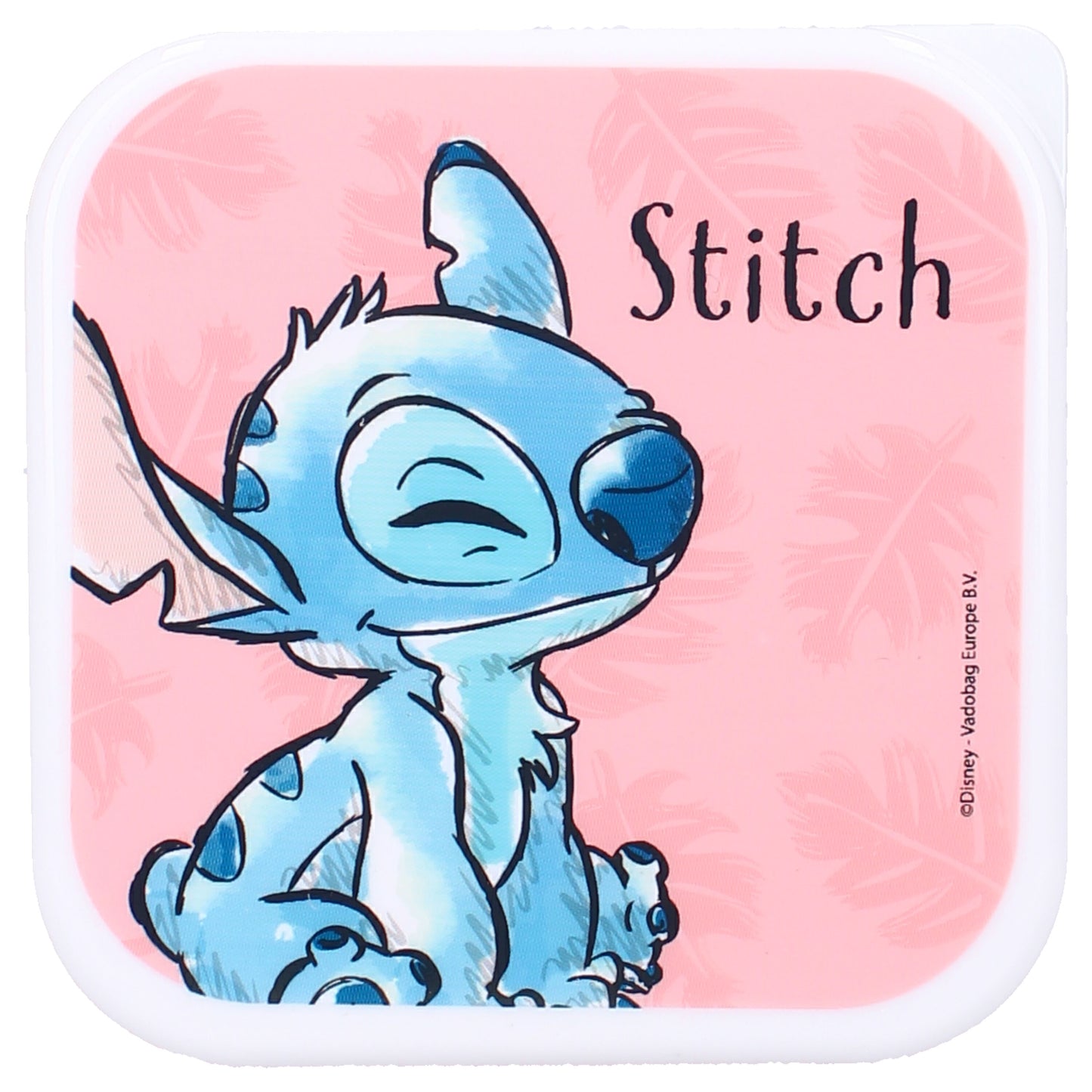 Disney Stitch Brotdose Snackbox 3-in-1 Set mit stapelbaren Behältern