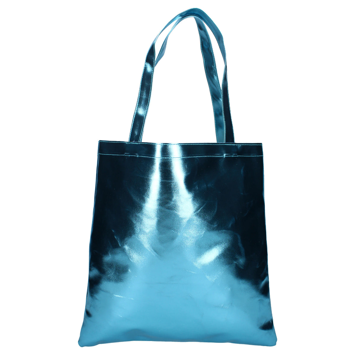Disney Stitch Shopper Metallic Moves Modische Tasche 37x36 cm aus PU