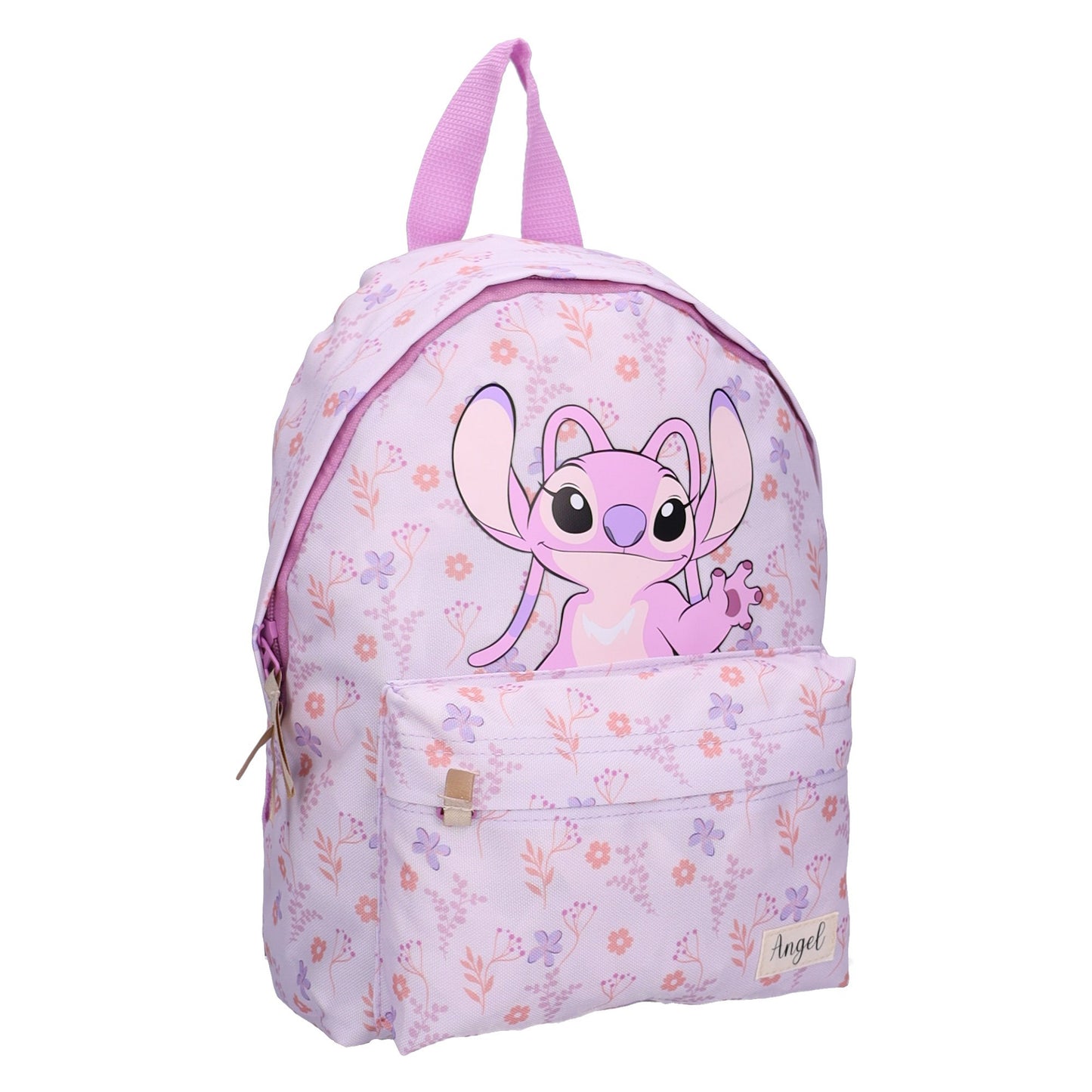 Disney Lilo & Stitch Kinder Rucksack Let Love Bloom mit 2 Fächern und gepolsterten Schultergurten