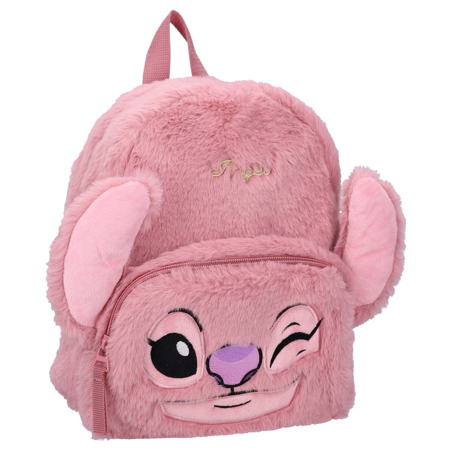 Disney Stitch Kinder Rucksack Fluffy Festival rosa und weich