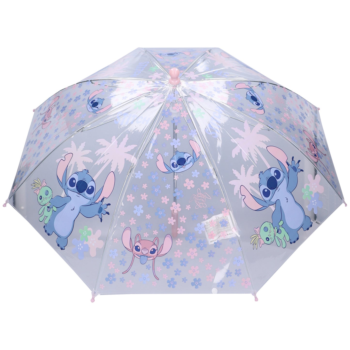 Disney Stitch ⌀ 71 cm Regenschirm für Kinder mit einfachem Öffnungsmechanismus
