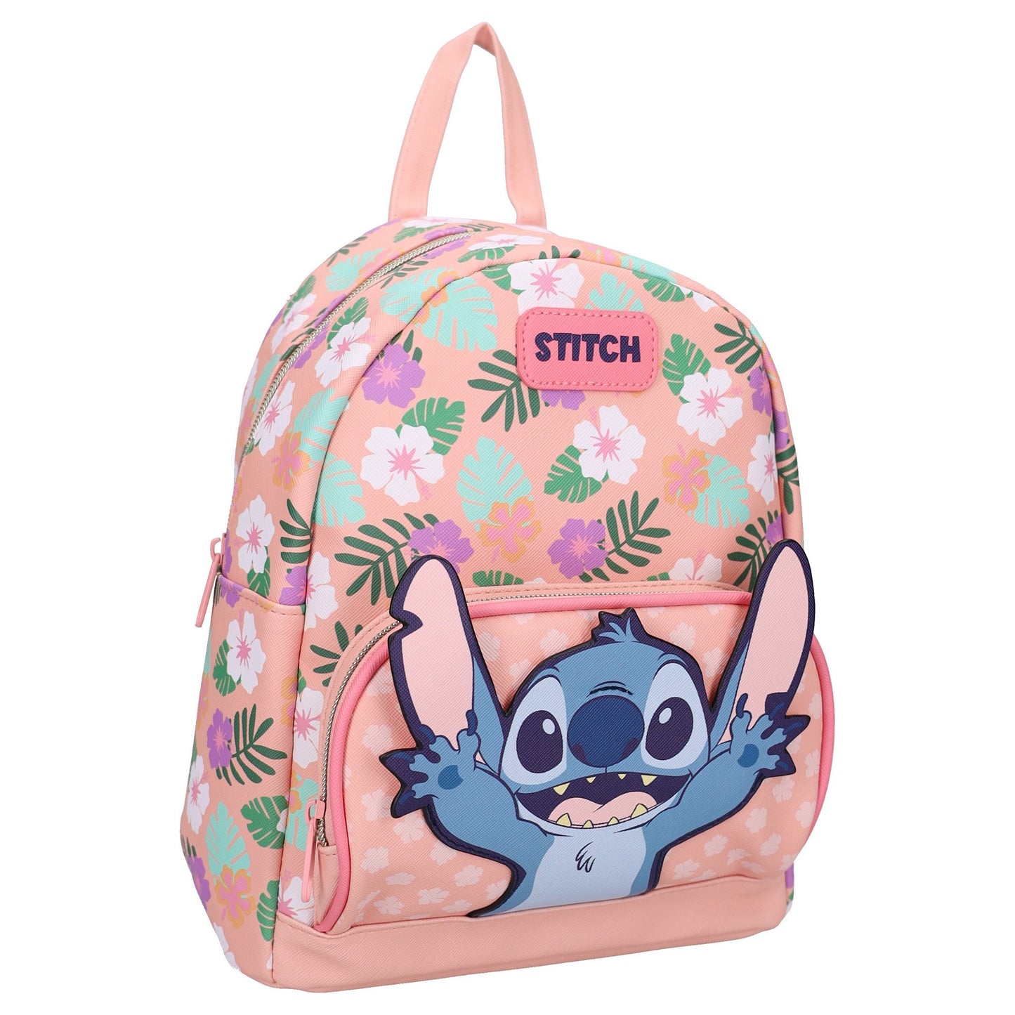 Disney Stitch Kinder Rucksack Carry The Cuteness mit großem Hauptfach