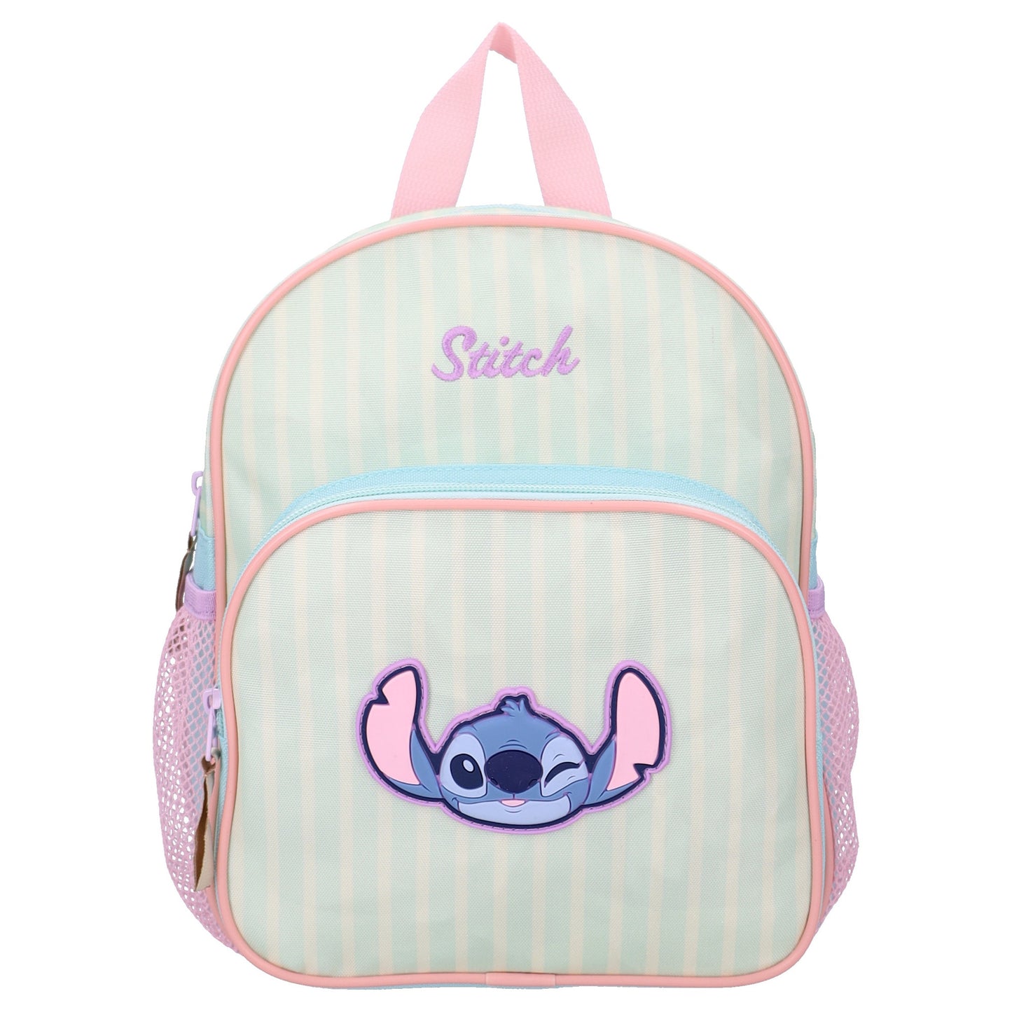 Disney Stitch Rucksack Kinder Schulrucksack Super Stripes Tasche Kindergarten