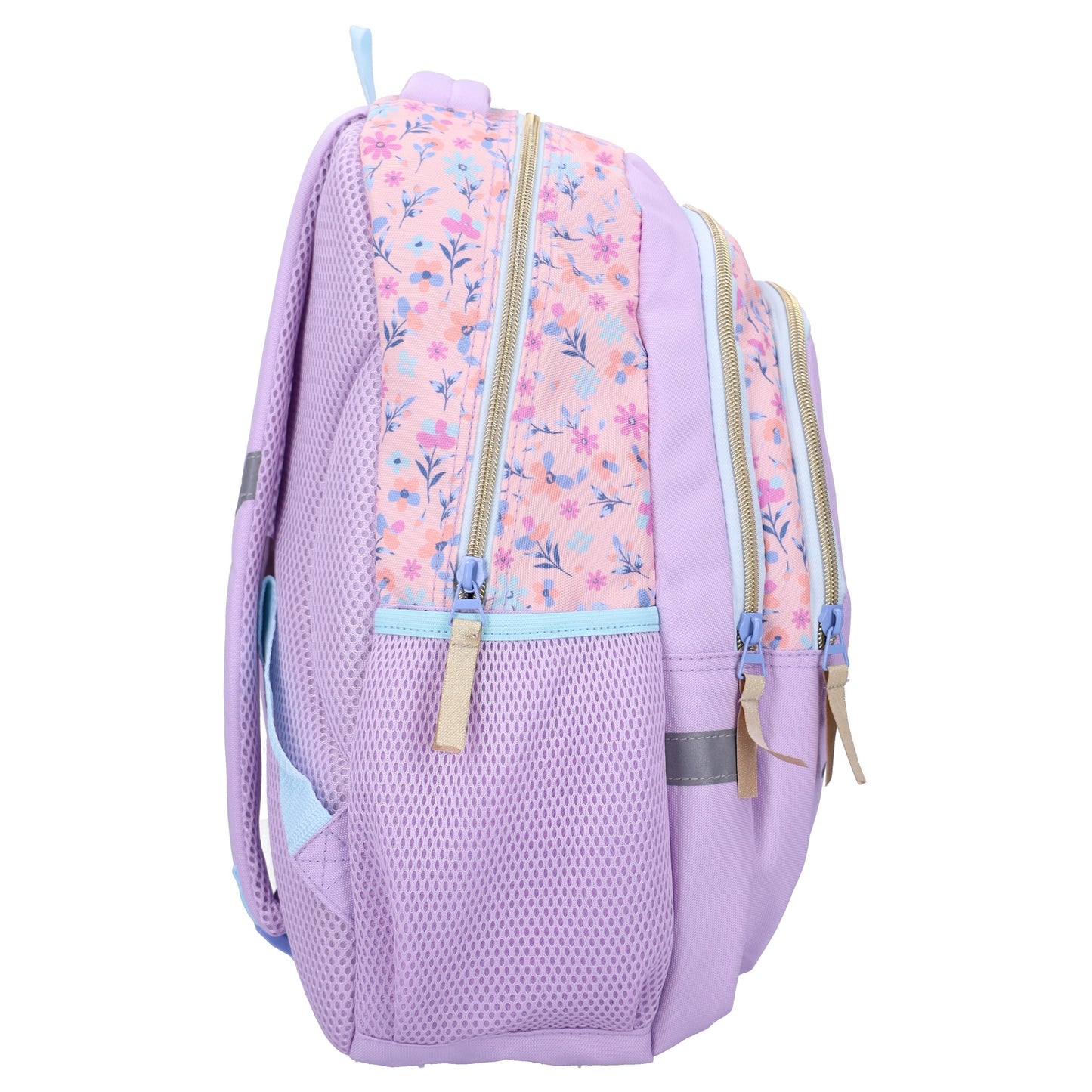 Disney Stitch Spring Smiles Schulrucksack Kinderrucksack mit großem Stitch Motiv Rosa