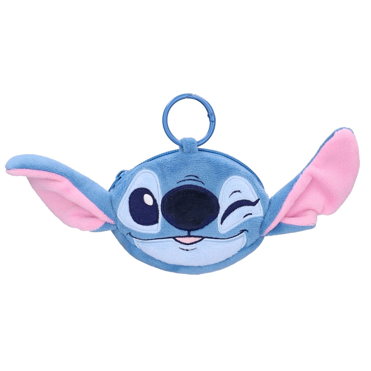 Disney Stitch Schlüsselhänger Plushie Pals mit Reißverschlussfach