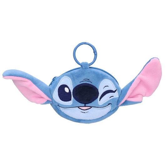 Disney Stitch Schlüsselhänger Plushie Pals mit Reißverschlussfach