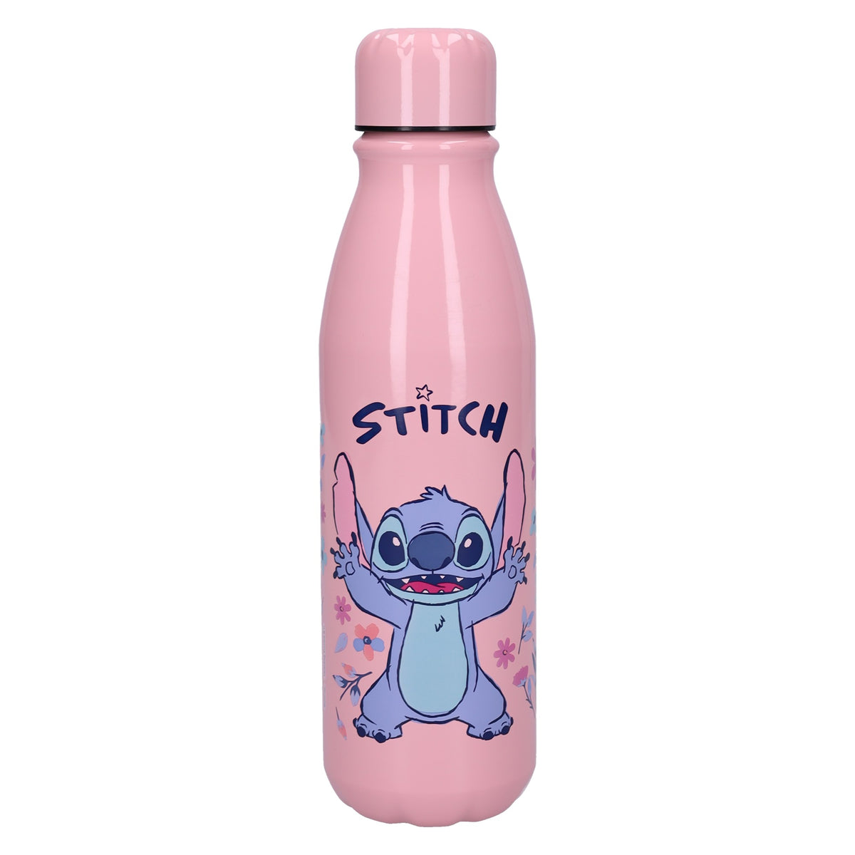 Disney Lilo & Stitch Trinkflasche 600 ml leicht für Kita Schule Freizeit und Ausflüge