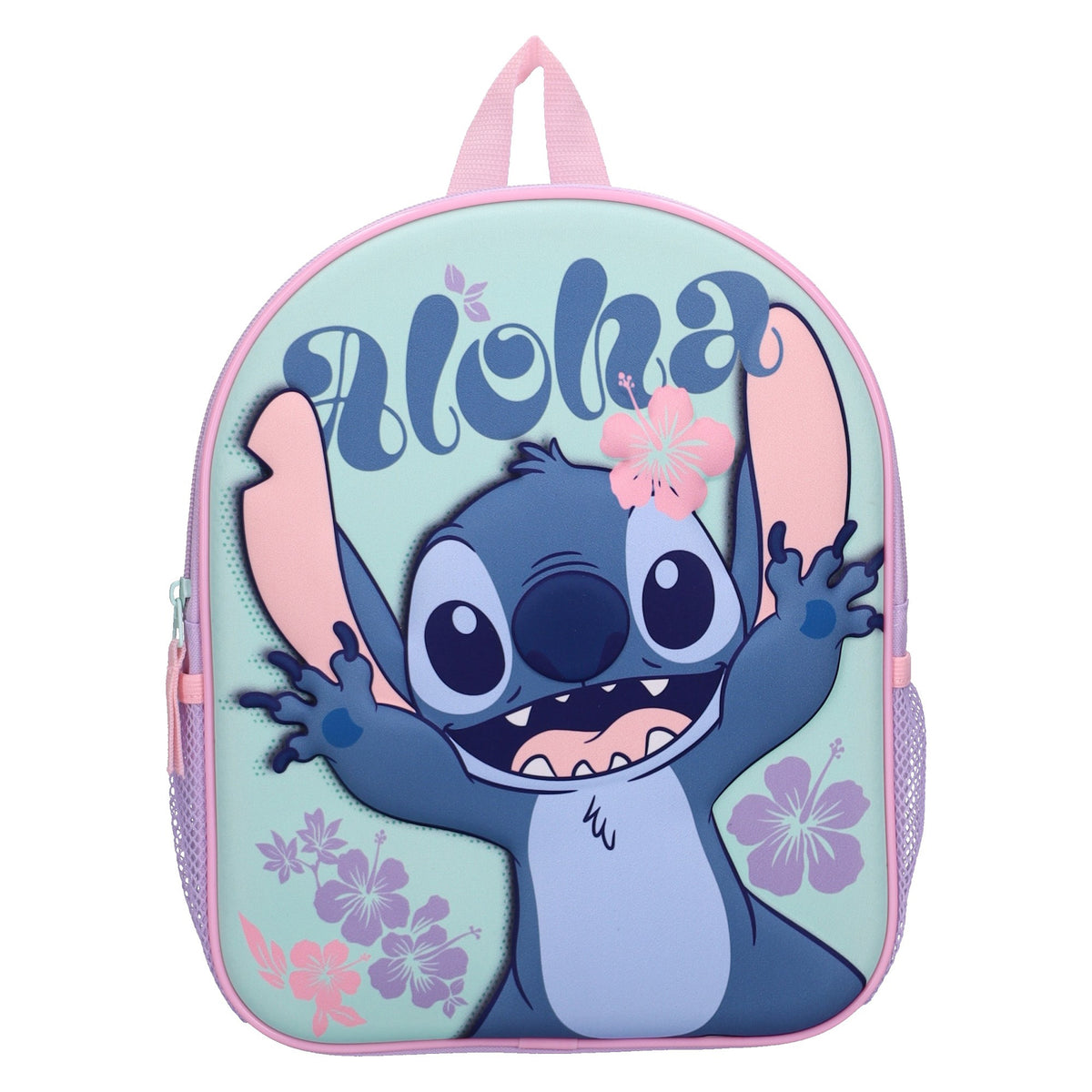 Disney Stitch Fun Bunch Kinder Rucksack 3D 9,2 L mit 3 Fächern für Schule Freizeit und Ausflüge