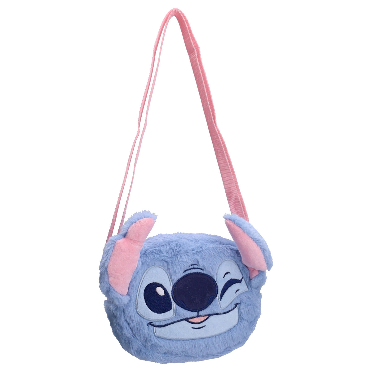 Disney Stitch Galaxy Fluff Kinder Schultertasche 1,7 L mit verstellbarem Schulterriemen für Freizeit