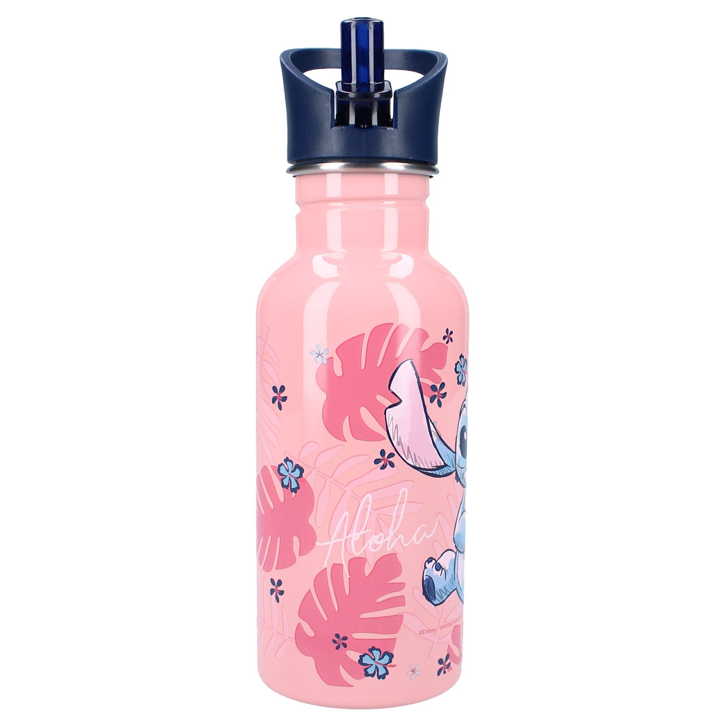 Lilo & Stitch Trinkbecher Wasserflasche aus Edelstahl 500ml Rosa