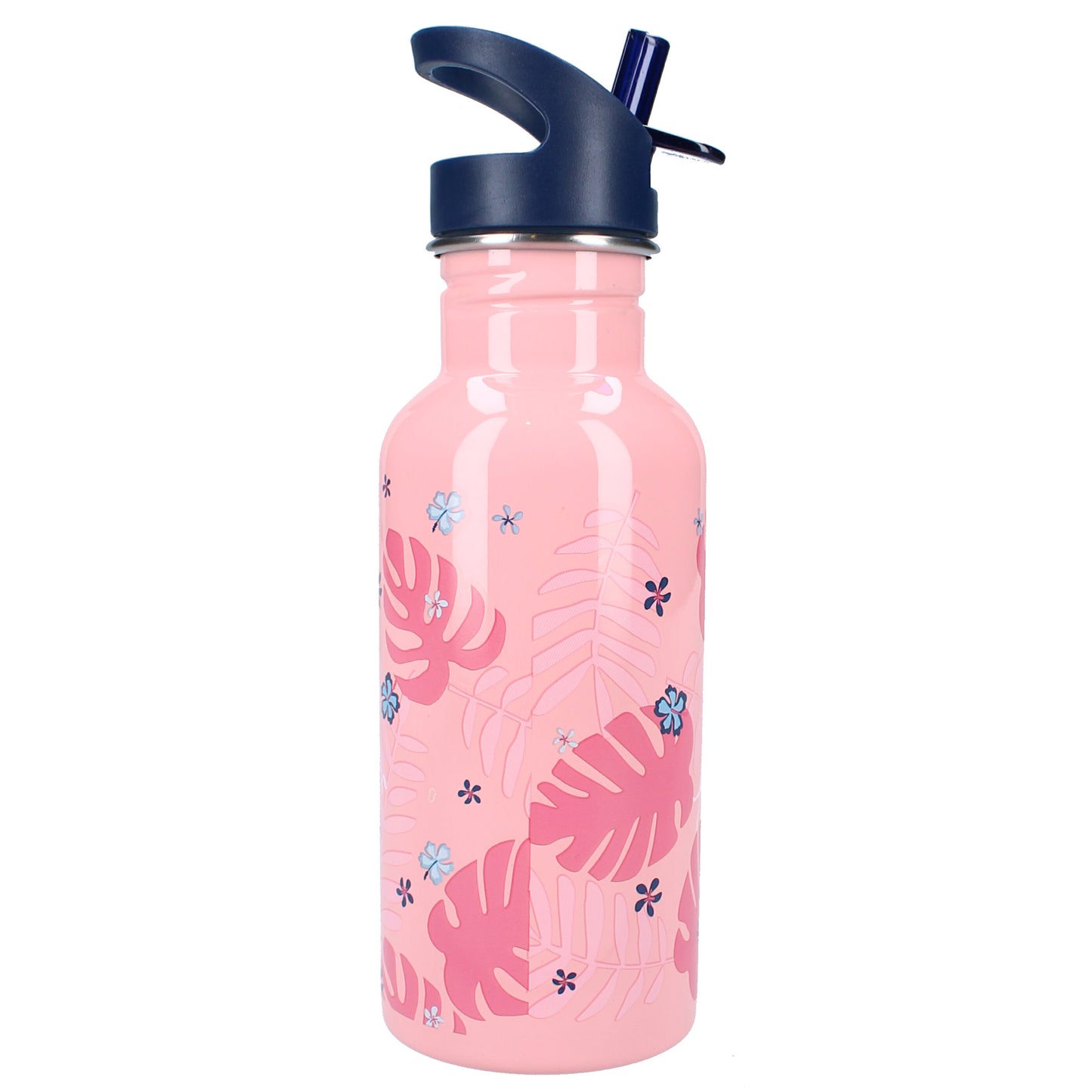 Lilo & Stitch Trinkbecher Wasserflasche aus Edelstahl 500ml Rosa