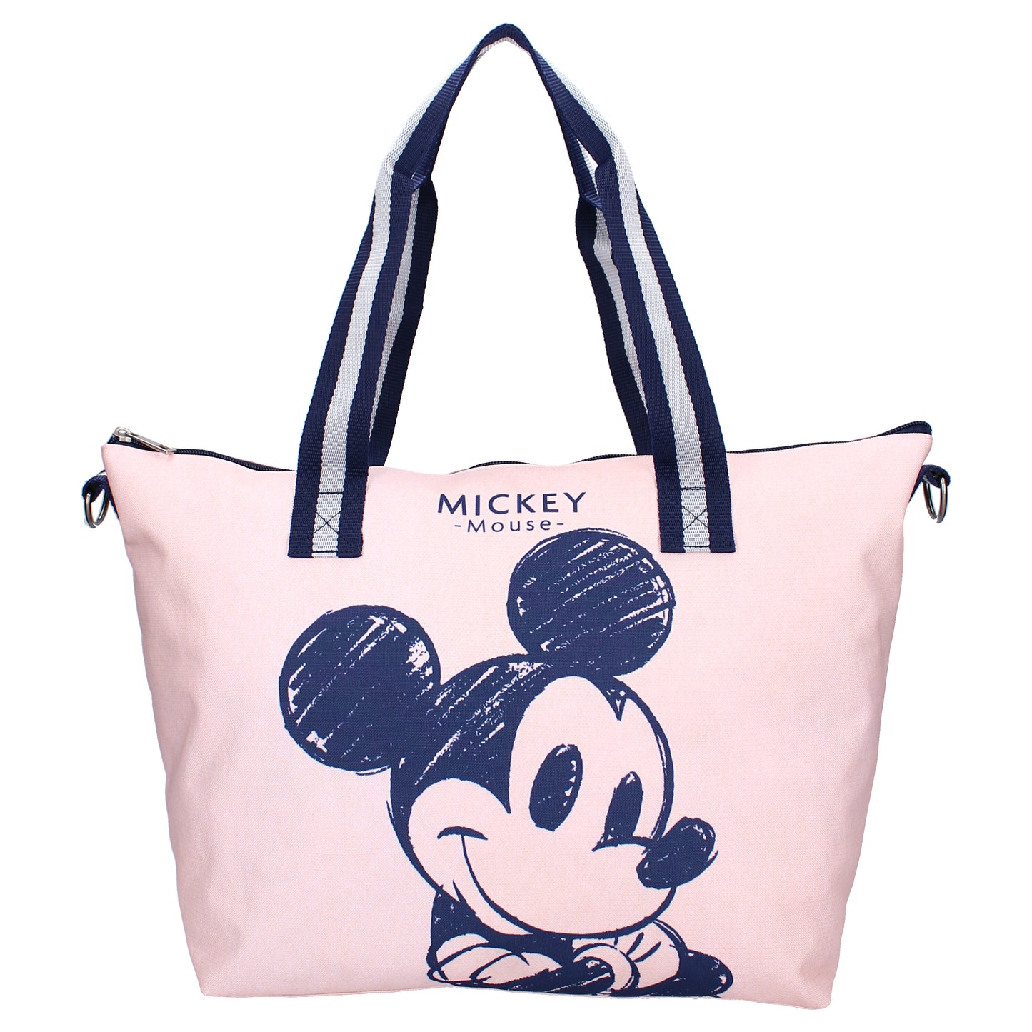 Disney Mickey Mouse Shopper – stylische Tasche in Rosa mit großem Motiv
