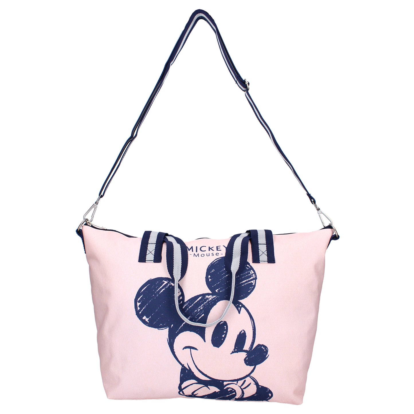 Disney Mickey Mouse Shopper – stylische Tasche in Rosa mit großem Motiv