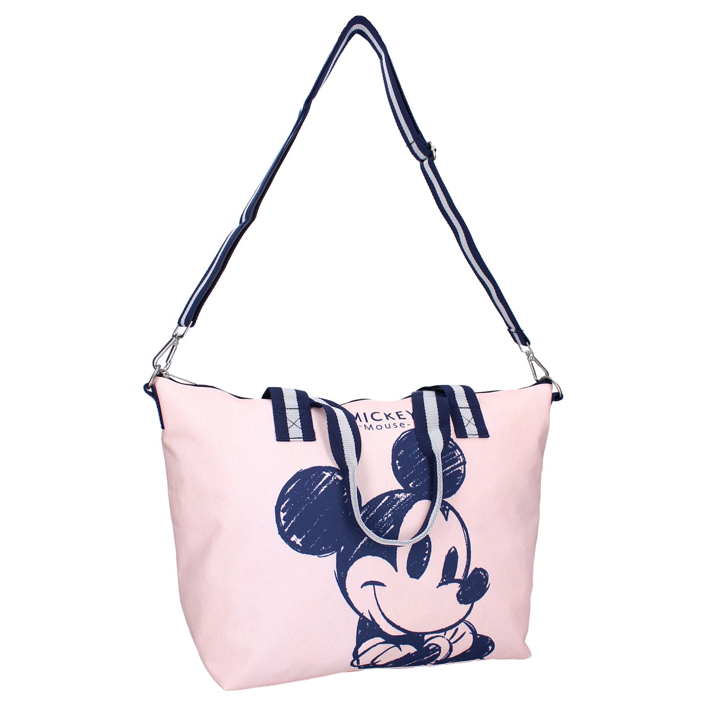 Disney Mickey Mouse Shopper – stylische Tasche in Rosa mit großem Motiv