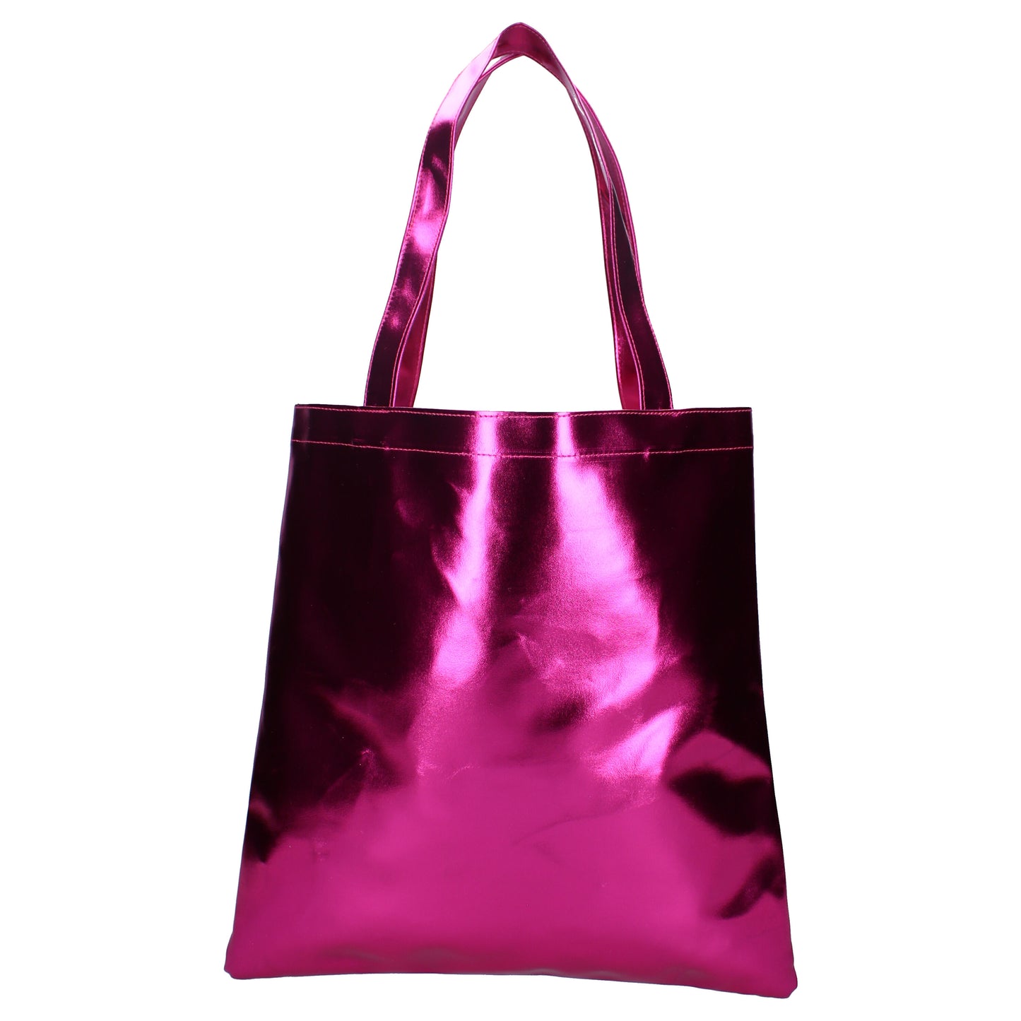 Disney Minnie Mouse Shopper – stylische Tragetasche in Metallic-Rosa