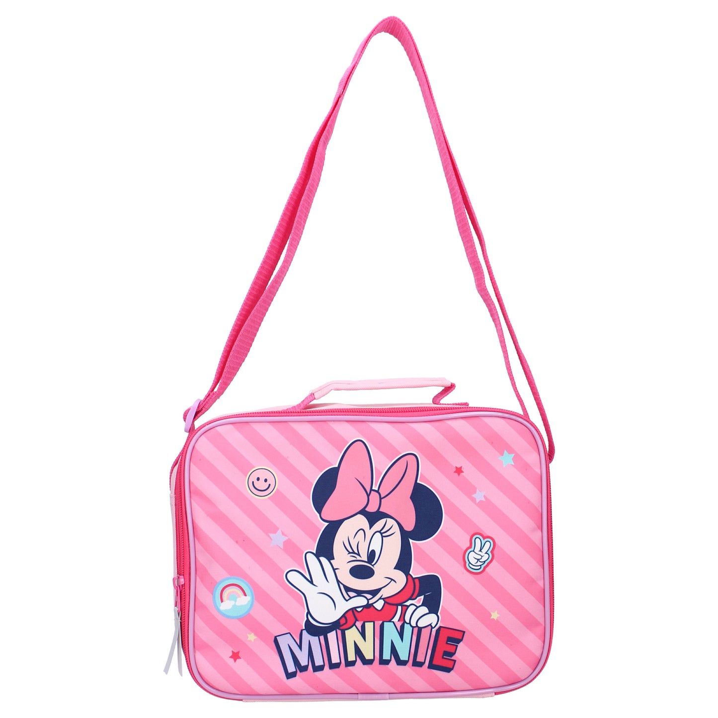 Disney Minnie Mouse Lunchbag mit Isolierung und verstellbarem Schultergurt – Perfekt für Kinder