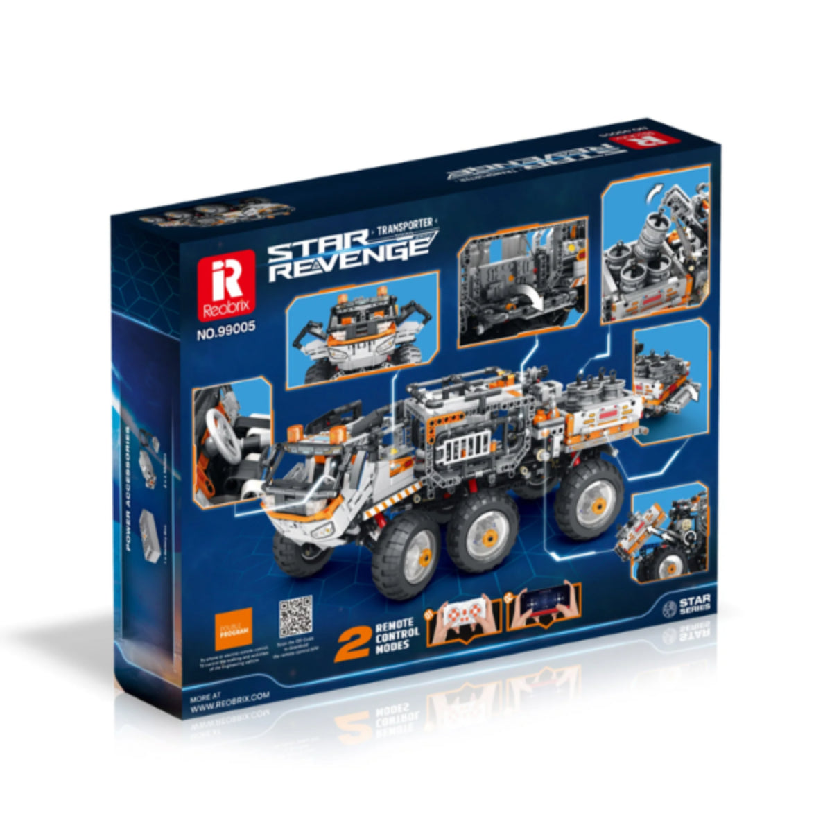 Reobrix 99005 Transport Truck RC 1758 Teile 43 cm ab 14