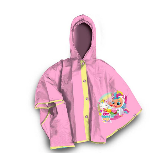 Cry Babies Regenmantel – Onesize Niedlicher Regenmantel für regenreiche Tage