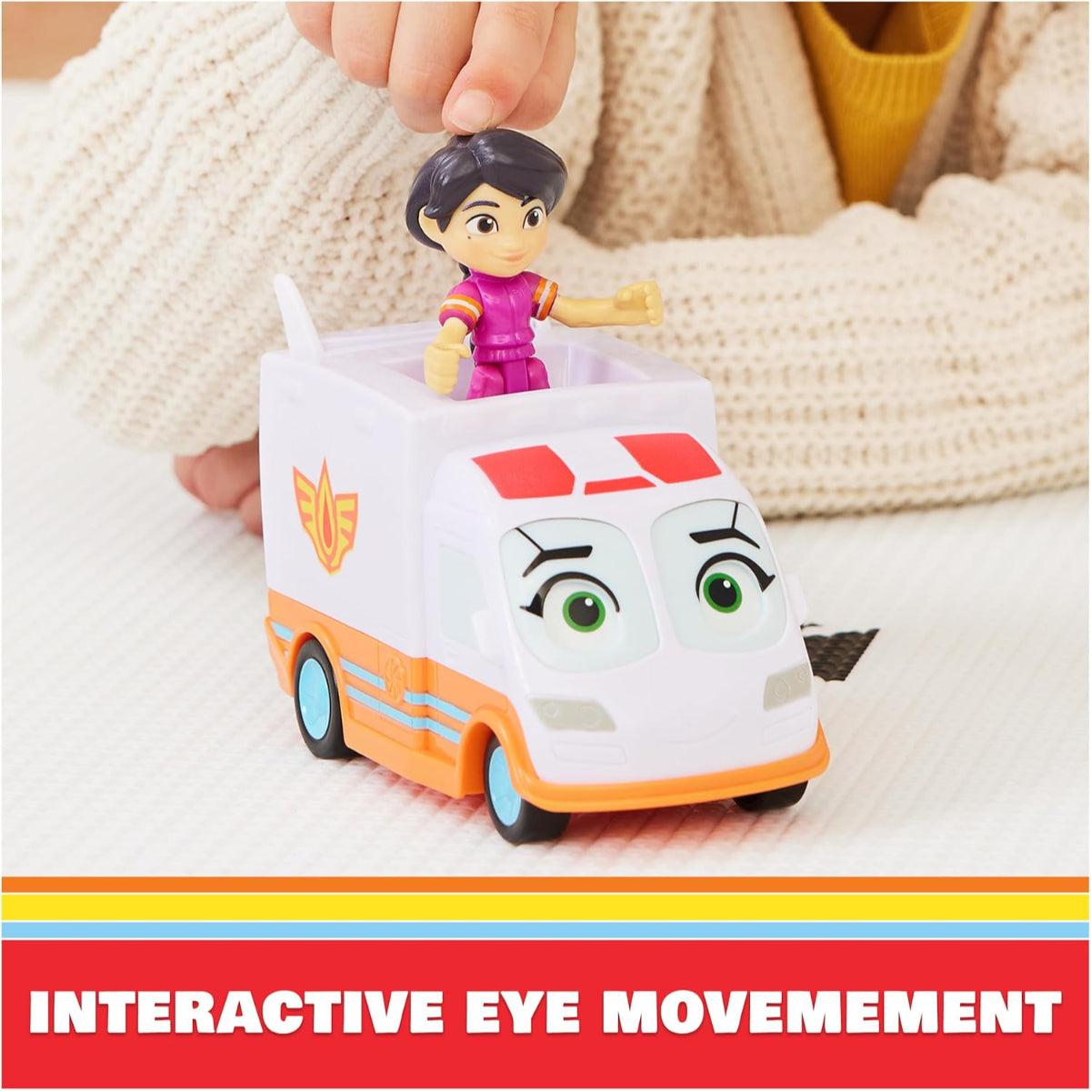 Disney Firebuds interaktives Rettungsfahrzeug mit Figur