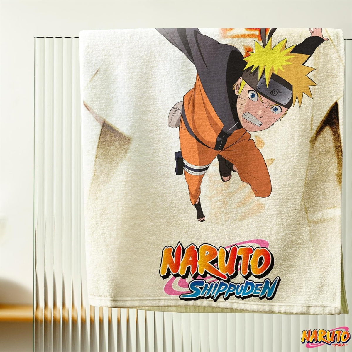 Naruto Handtuch 70x140 cm Baumwolle weich Badetuch saugfähig Duschtuch