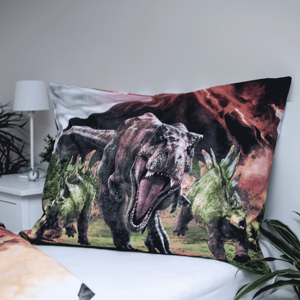 Jurassic World Bettwäsche set 100% Baumwolle 140x200 + 70x90 cm