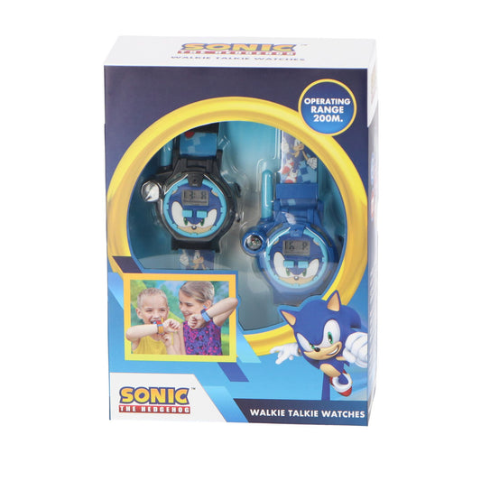Sonic Kinder Walkie-Talkies Interaktive Uhr mit Funktechnik