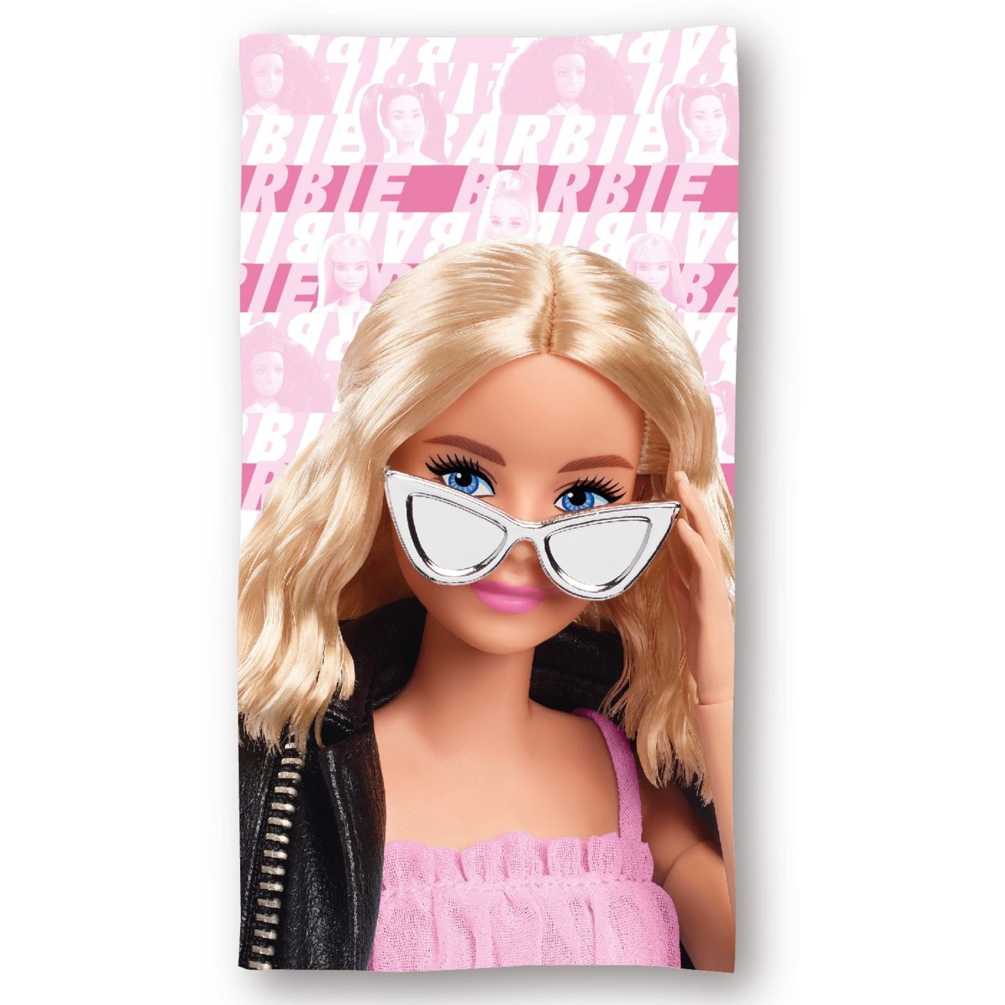 Barbie Strandhandtuch Mikrofaser Badehandtuch & Kinderhandtuch 70x140 cm
