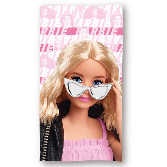 Barbie Strandhandtuch Mikrofaser Badehandtuch & Kinderhandtuch 70x140 cm