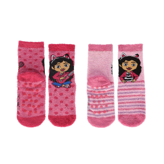 Gabby's Dollhouse Socken für Kinder Kuschelsocken im 2er-Pack