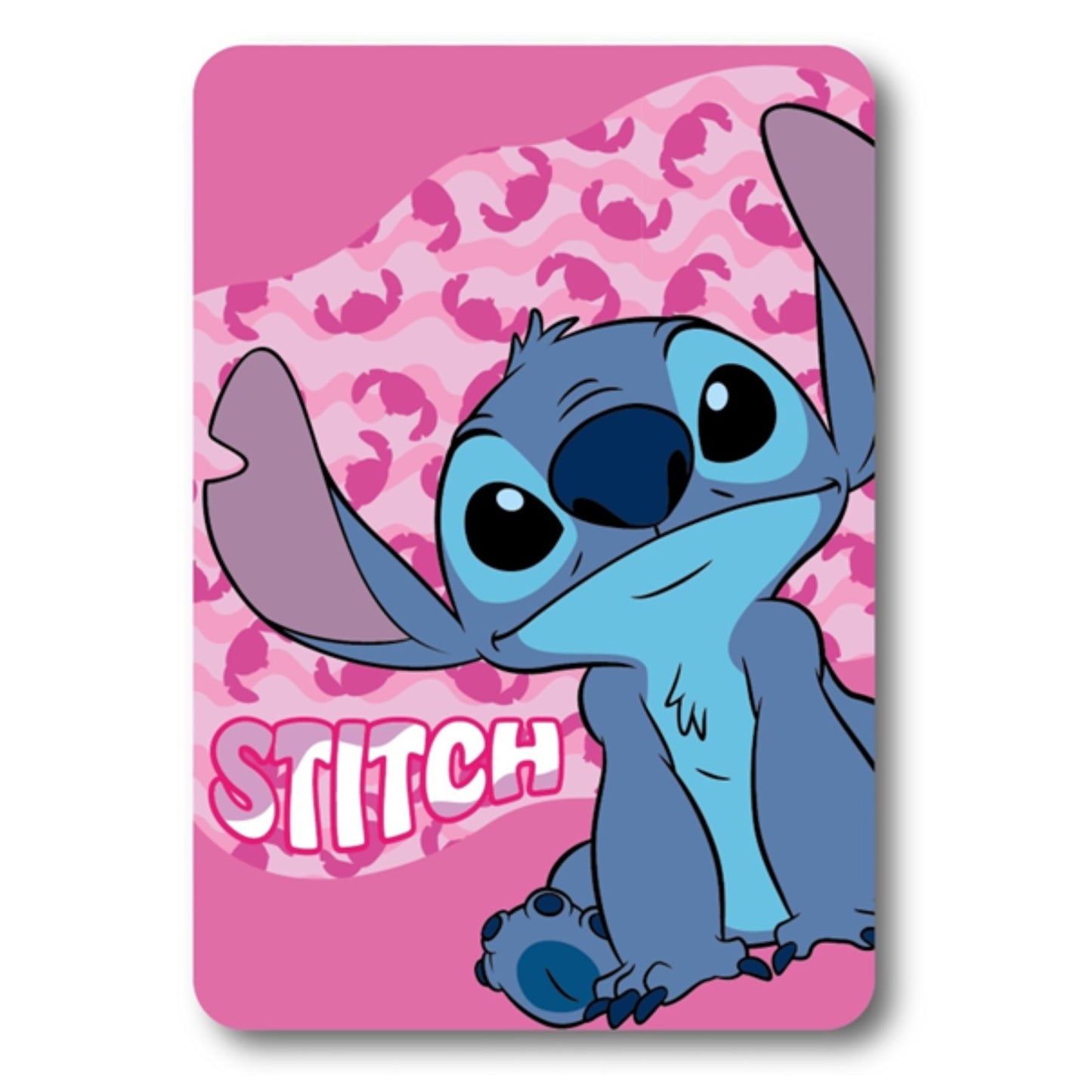 Disney Stitch Fleecedecke Kuscheldecke 100x140 cm Kinder Decke weich warm