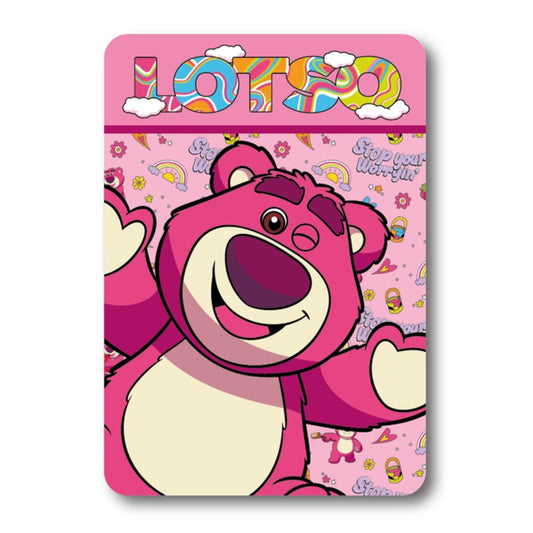 Toy Story Lotso Decke Fleece 100x140 cm Warm Kinderbett Kuschelig