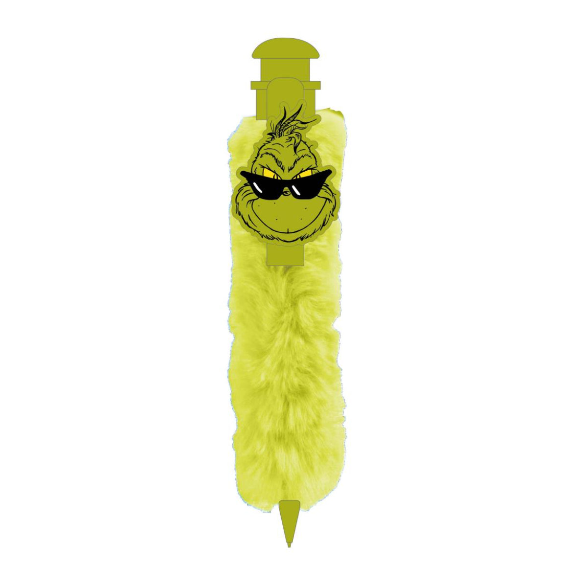The Grinch Kugelschreiber mit Plüsch für Weihnachten Schule Freizeit