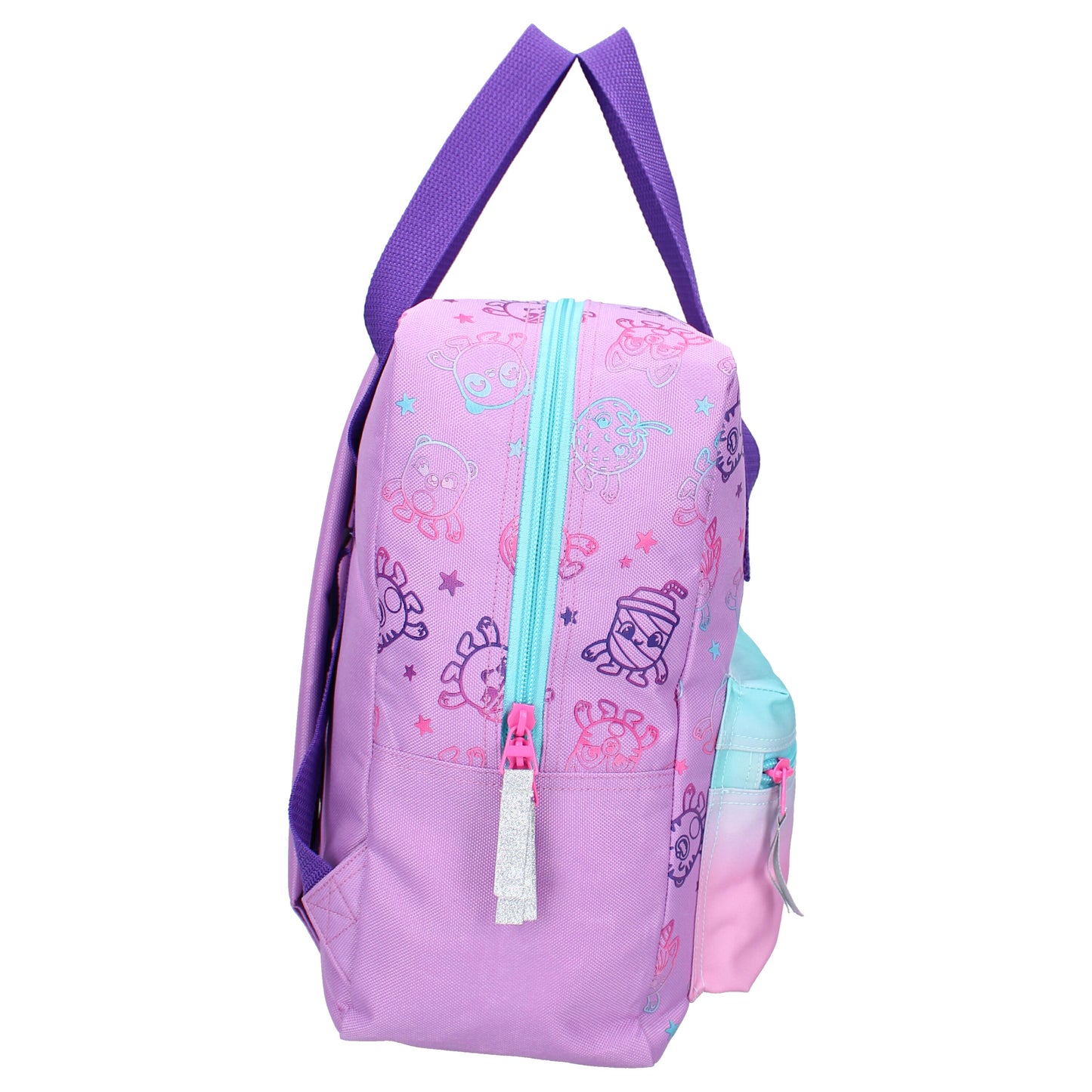 Piñata Smashlings Kinder Rucksack – Lila Schulranzen mit fröhlichem Motiv