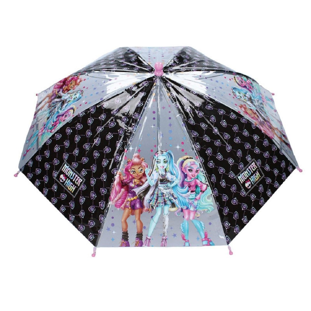 Monster High Regenschirm 60 Ø cm Regentage Coole Schirm für Kinder