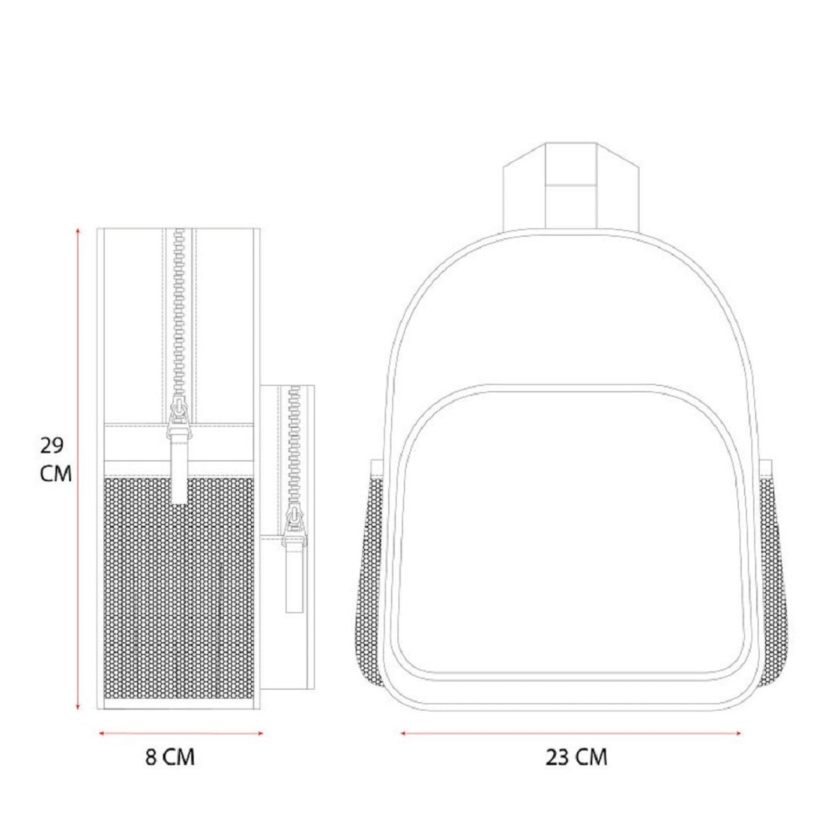 Peppa Pig Schulrucksack Ideal für Schule, Freizeit oder Ausflüge