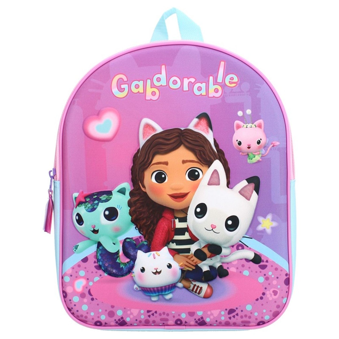 Gabby's Dollhouse 3D-Rucksack Schultasche für Kinder