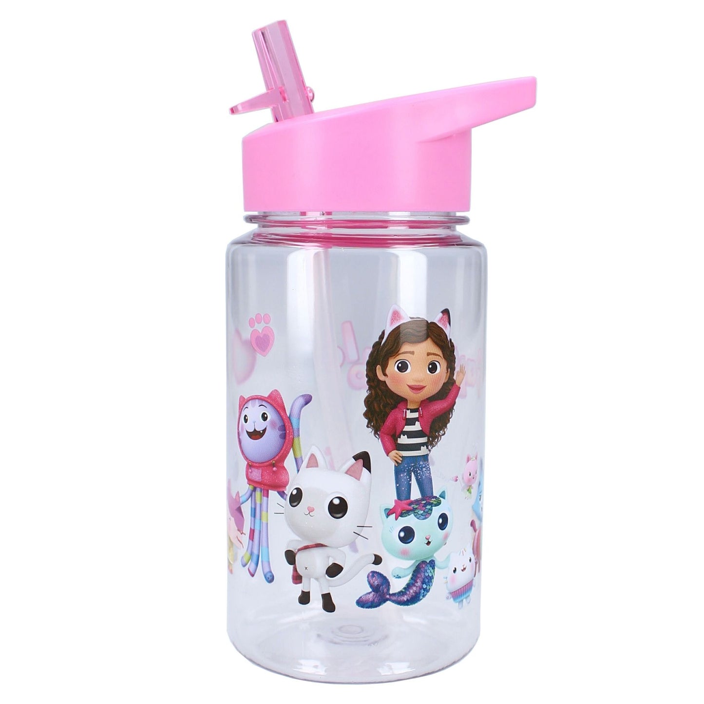 Gabby's Dollhouse Trinkflasche 450 ML für Kinder ideal für Schule und Freizeit